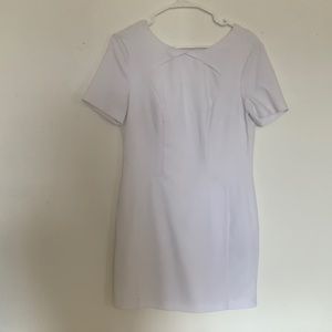 Short white dress banana republic size 4